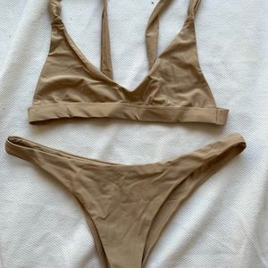 Cheeky tan bikini